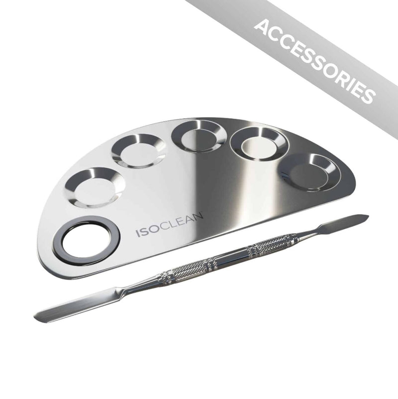 Isoclean Stainless Steel Mixing Palette | Let Them Talk Beauty